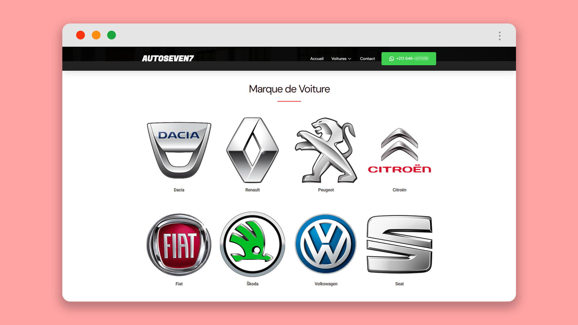 AUTOSEVEN7 - Spare Parts Marketplace screenshot