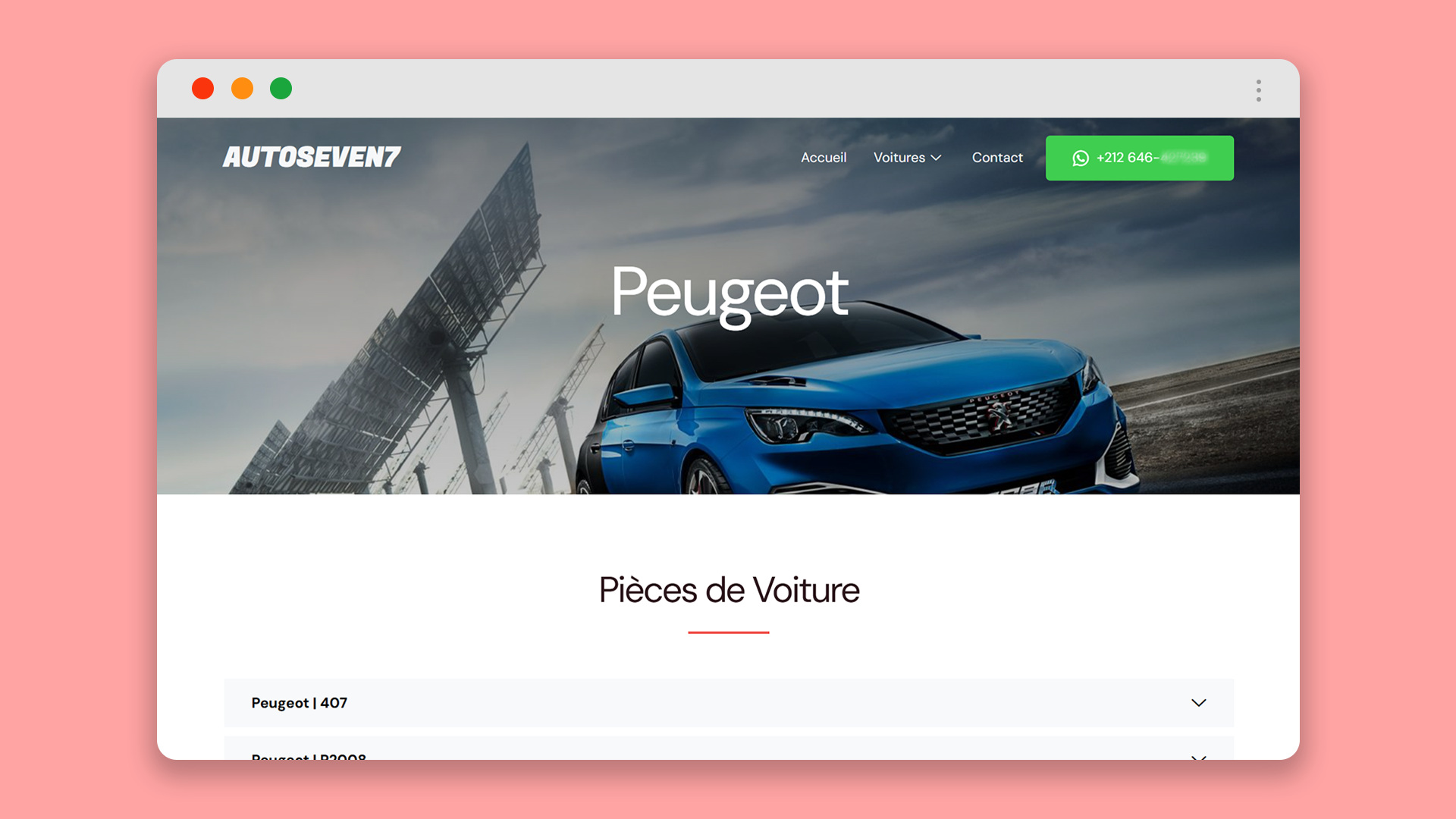 AUTOSEVEN7 - Spare Parts Marketplace screenshot