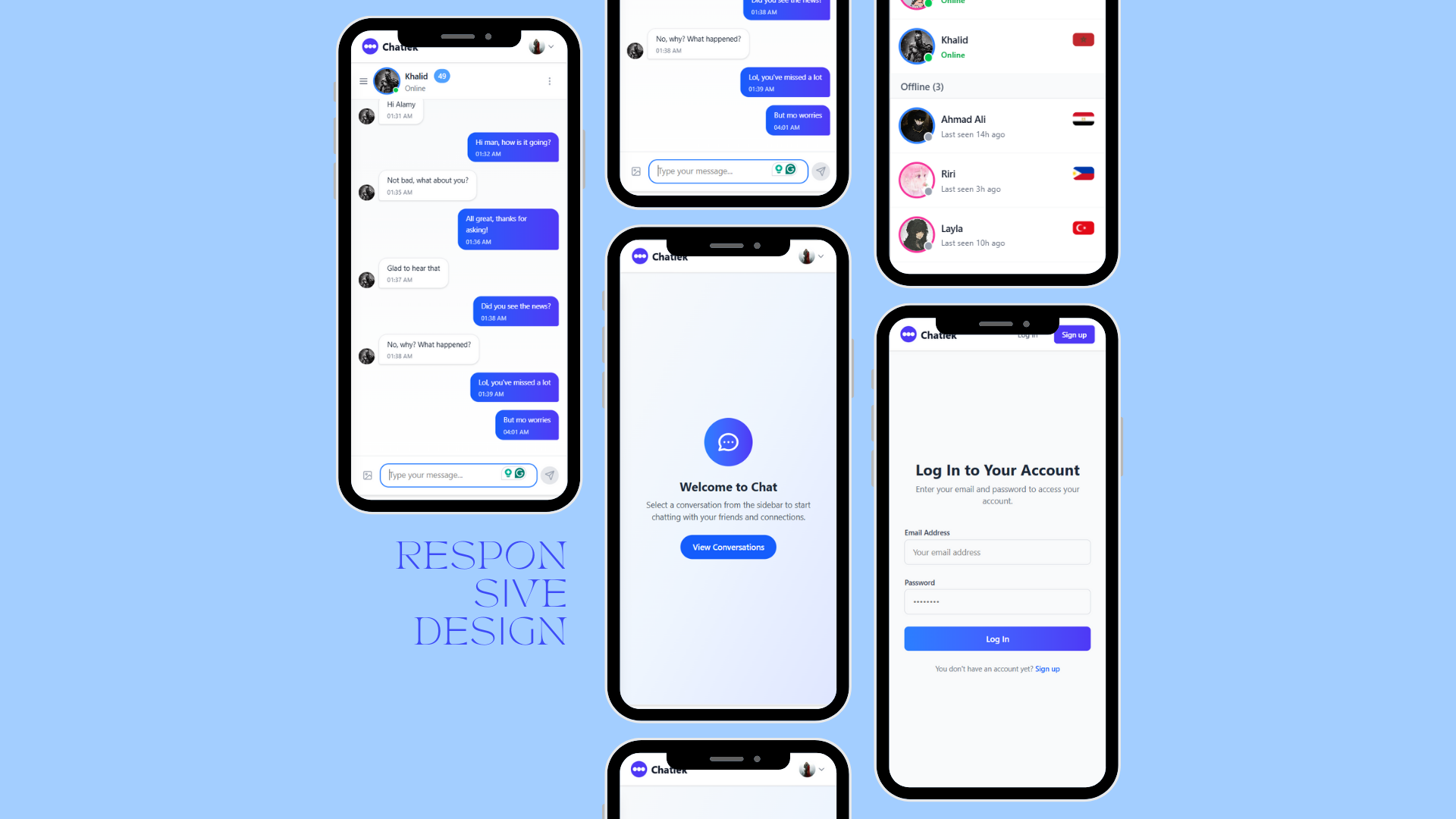 Chatlek - Real-time Chat App screenshot